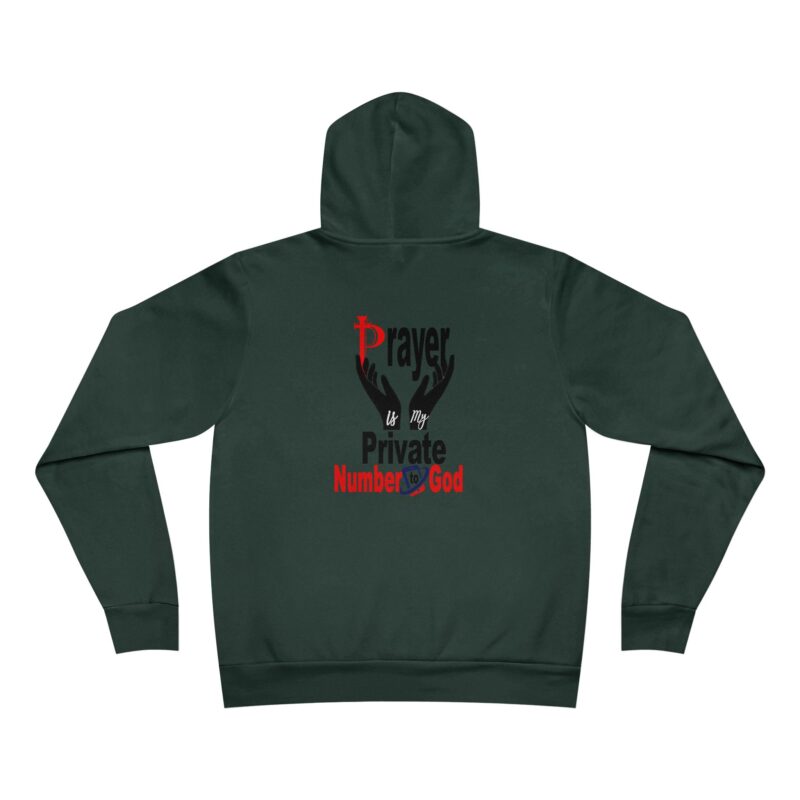 Unisex Prayer Hoodie - Private Number of God Design - Image 6