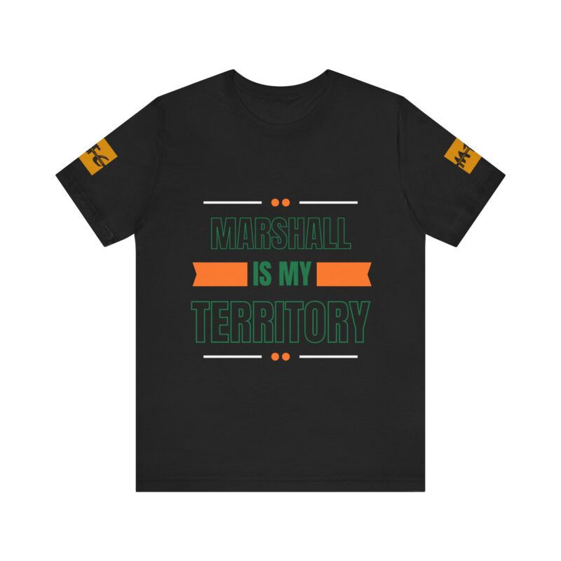 Unisex Jersey Tee - "Marshall Is My Territory" - Perfect for Game Day and Team Spirit - Image 5