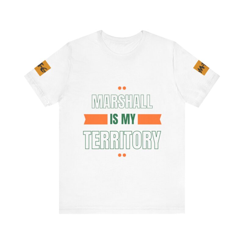 Unisex Jersey Tee - "Marshall Is My Territory" - Perfect for Game Day and Team Spirit