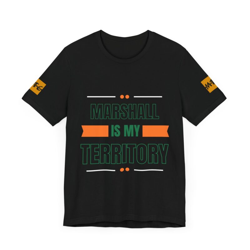 Unisex Jersey Tee - "Marshall Is My Territory" - Perfect for Game Day and Team Spirit - Image 7